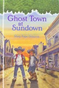 Image of Ghost town at sundown