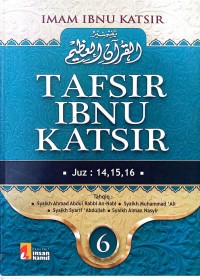 Image of Tafsir Ilmu Katsir : juz 14,15,16