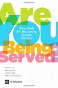 Image of Are you being served?: new tools for measuring service delivery